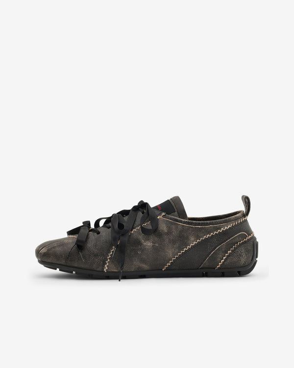 Simone Rocha - Men’s Ballerina Grip Trainer - (Dark Brown)