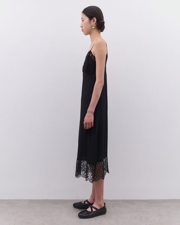 Simone Rocha - Women’s Lace Trim Slip - (Black)