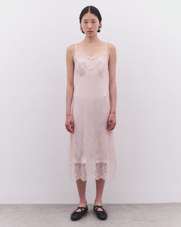 Simone Rocha - Women’s Lace Trim Slip Dress - (Blush)