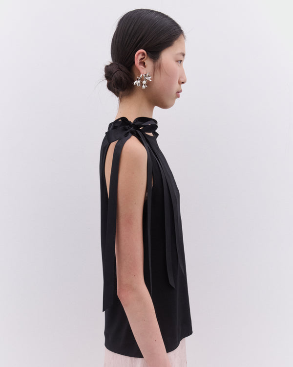 Simone Rocha - Women’s Ribbon Tank Top - (Black)