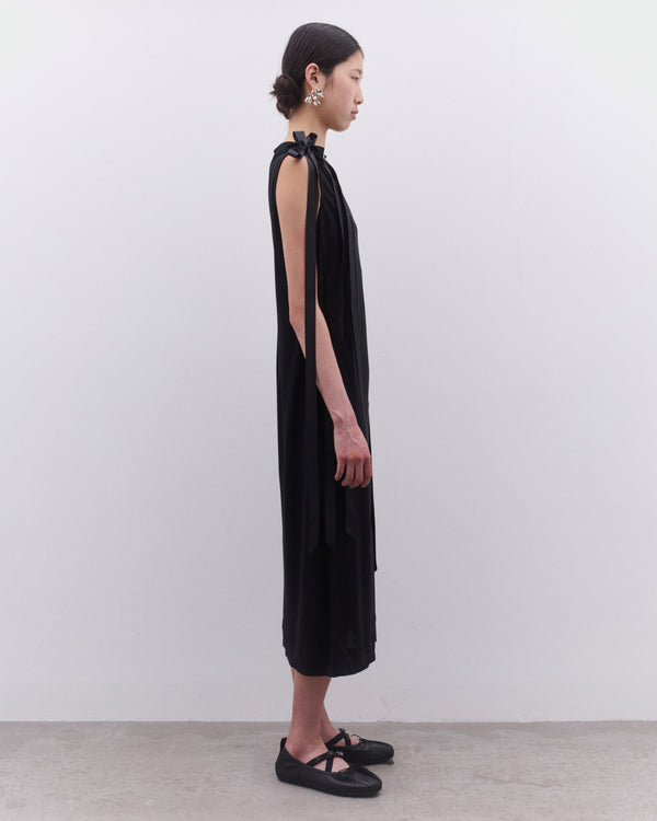 Simone Rocha - Women’s Ribbon Strap Dress - (Black)
