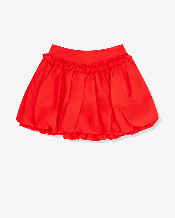 Simone Rocha - Women's Bubble-Hem Mini Skirt - (Red)