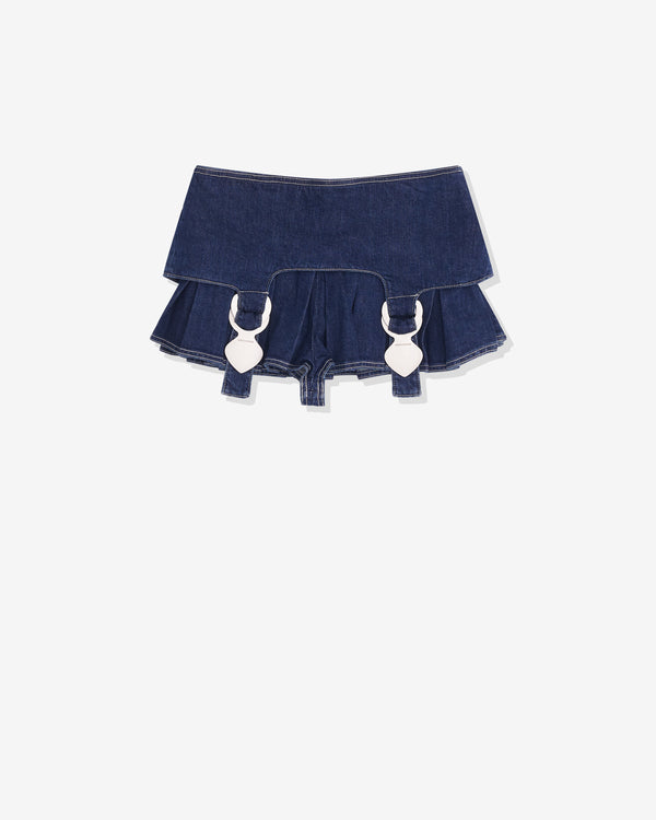 Sinead O'Dwyer - Women’s Mini Belt Culottes - (Indigo)