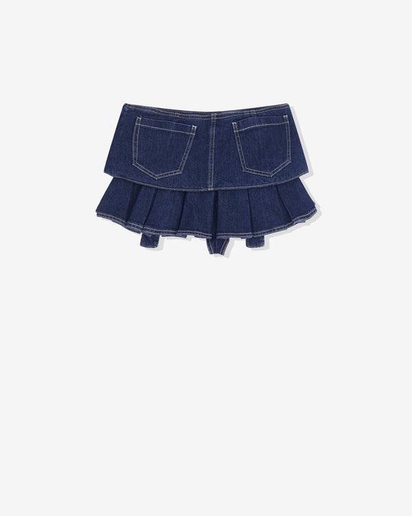 Sinead O'Dwyer - Women’s Mini Belt Culottes - (Indigo)