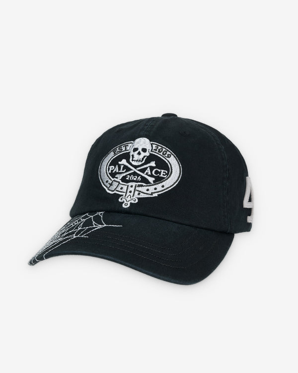 Palace - Men's Skull Crest 6-Panel - (Black)