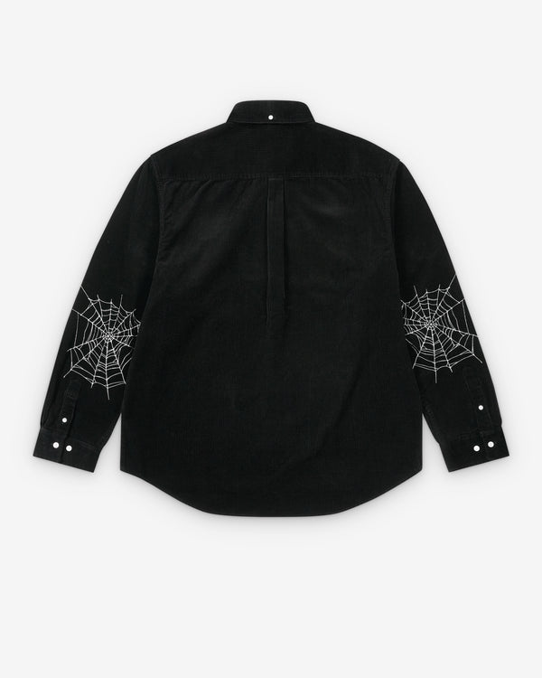Palace - Men's Skull Crest Cord Shirt - (Black)