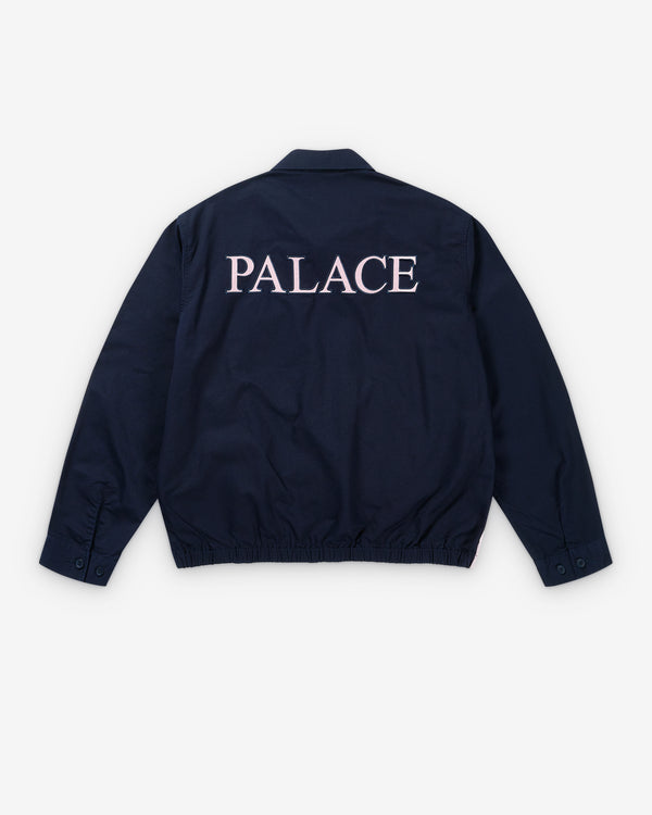 Palace - Men's Skull Crest Harrington - (Navy)