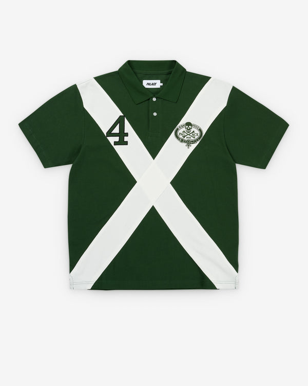 Palace - Men's Skull Crest Polo - (Racey Green)