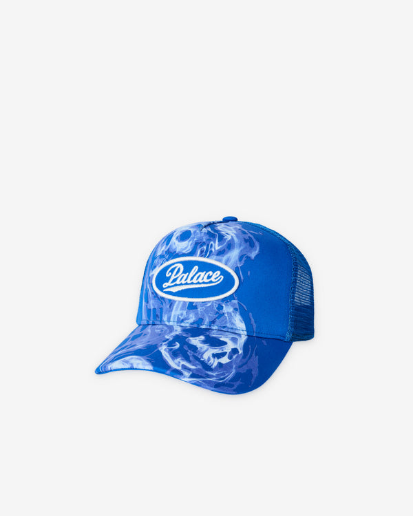 Palace - Men's Smoked Trucker - (Palatial Blue)