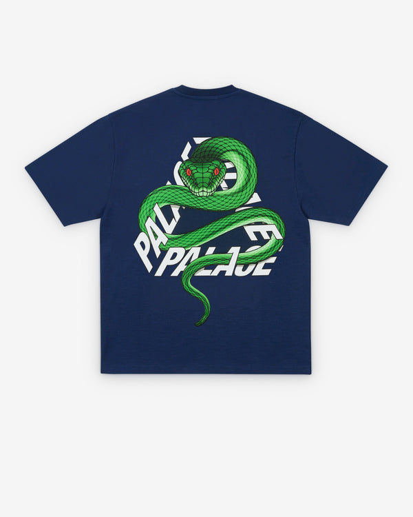Palace - Men's Snakey P3 T-Shirt - (Navy)
