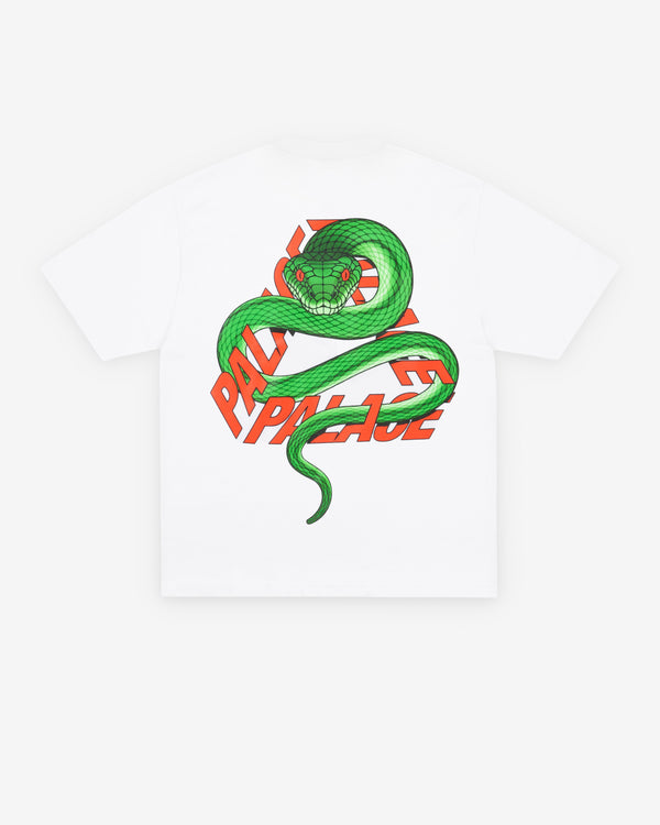 Palace - Men's Snakey P3 T-Shirt - (White)