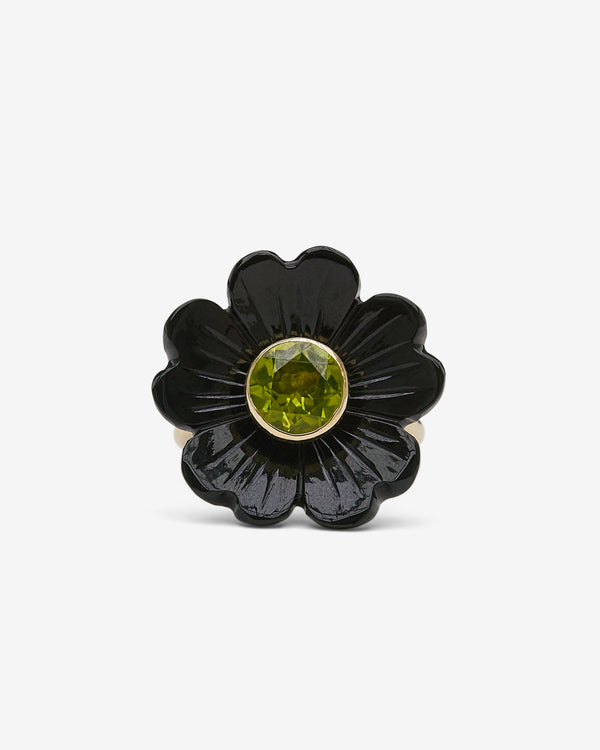 Sophie Joanne - Signature Flower Ring Big - (Gold)