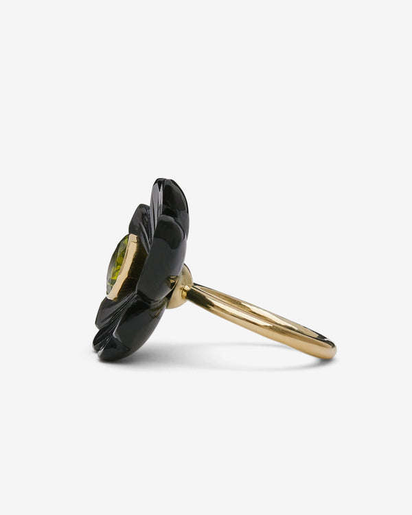 Sophie Joanne - Signature Flower Ring Big - (Gold)
