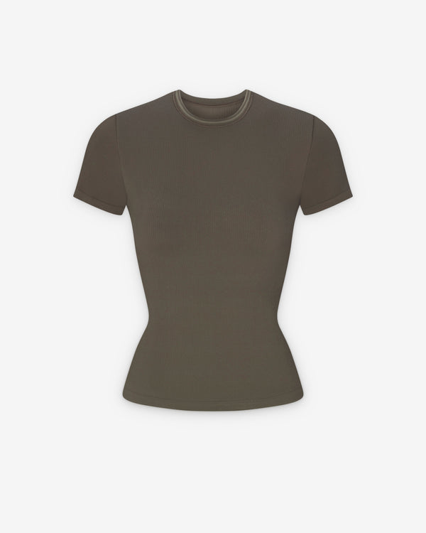 Nike - Women's Short Sleeve Mock Neck Top - (Dusty Oakmoss)