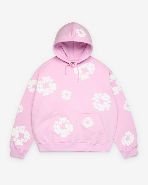 Denim Tears - Men's Powder Cotton Wreath Hoodie - (Pink)