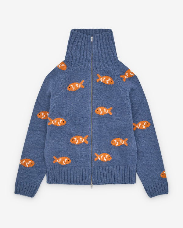 S.S. Daley - Men's Archie Knit - (Blue/Orange)