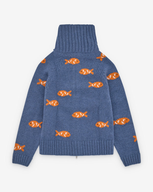 S.S. Daley - Men's Archie Knit - (Blue/Orange)