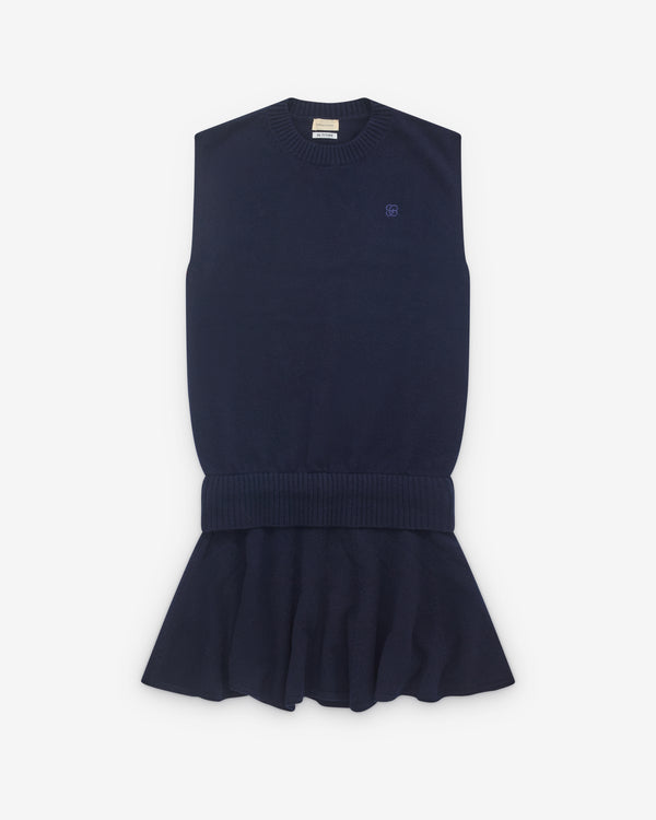 Stefan Cooke - Women’s Knitted Tank Dress - (Navy)
