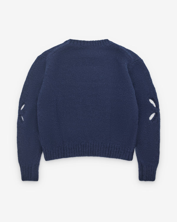 Stefan Cooke - Men’s Shaggy Jumper - (Navy)