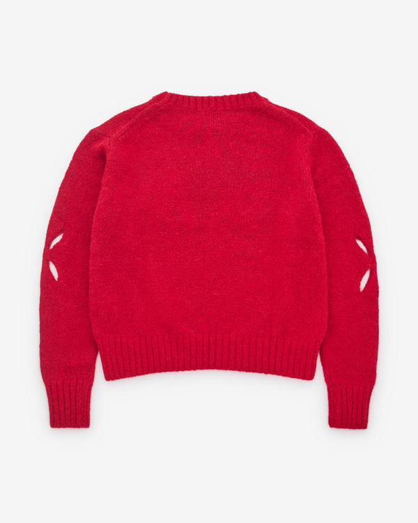 Stefan Cooke - Men’s Shaggy Jumper - (Red)