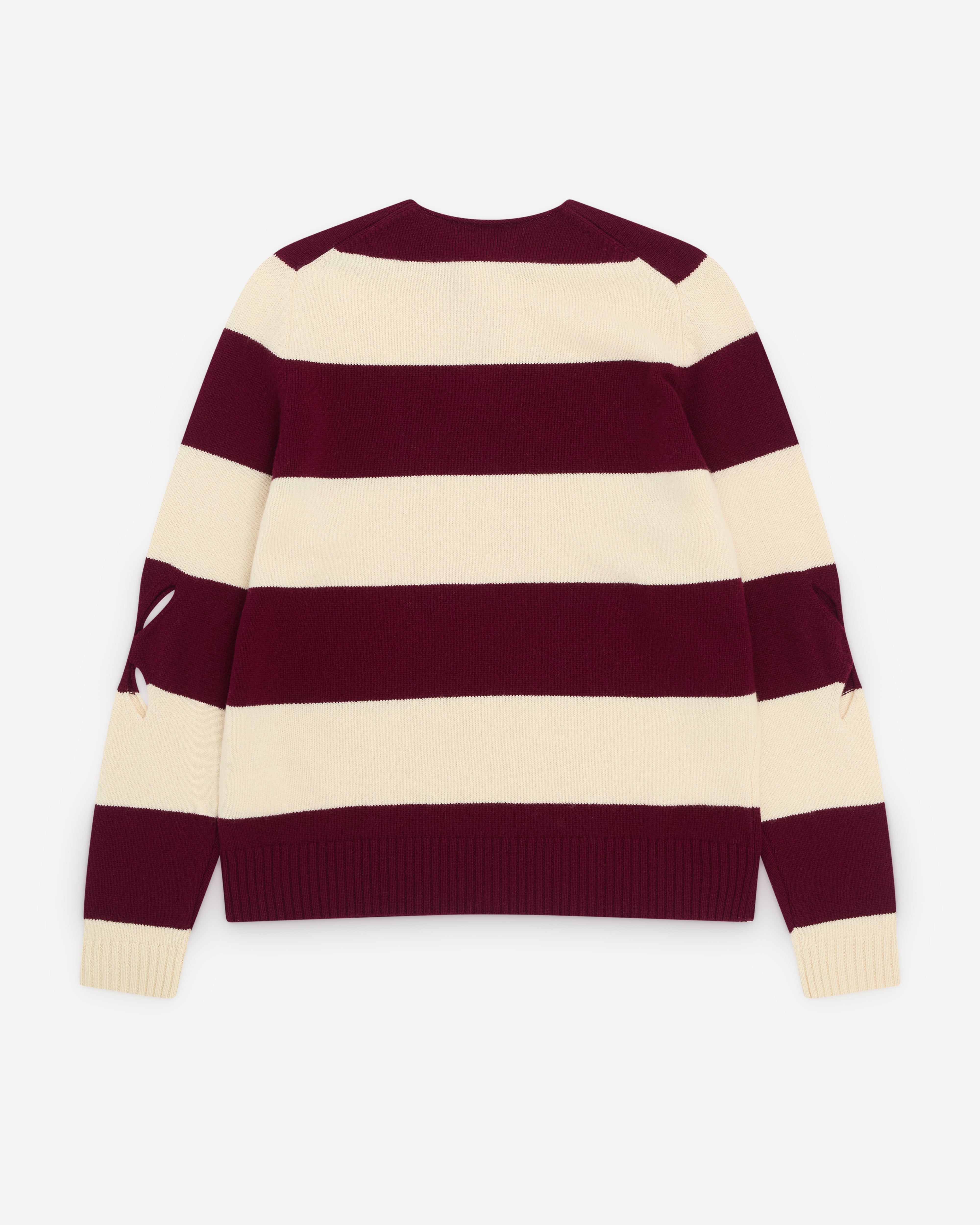 Stefan Cooke: Men's Rugby Knit (Maroon) | Dover Street Market London