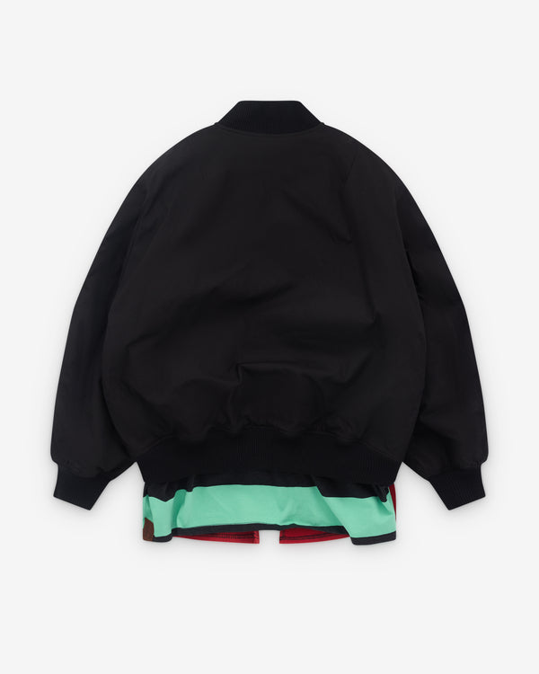 Stefan Cooke - Men’s Rugby Skirt Ma-1 Bomber - (Black)