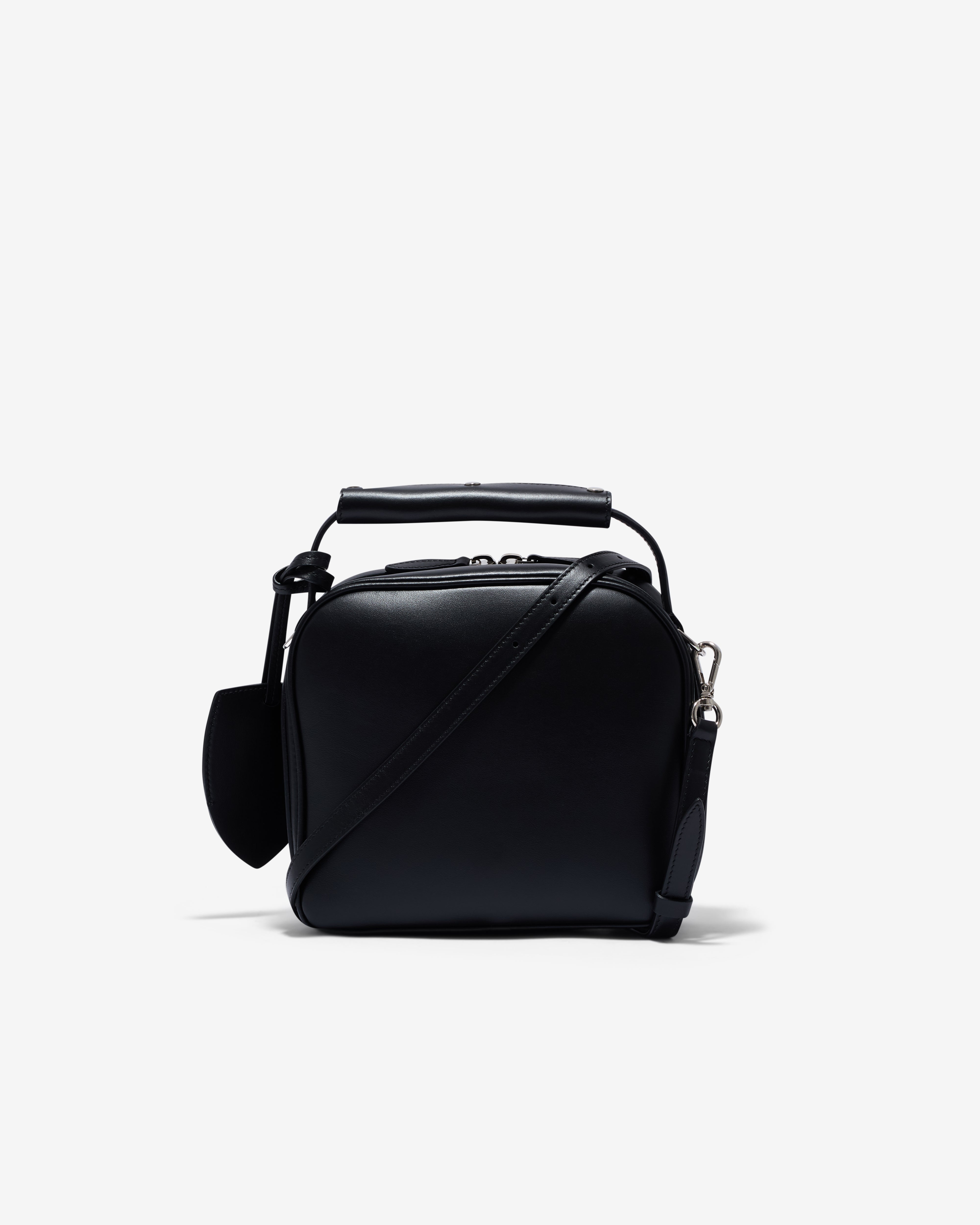 STEFAN COOKE ステファンクック BOWLING BAG ボーリング STEFAN COOKE Bowling Bag in Black Grain Leather – Stefan Cooke