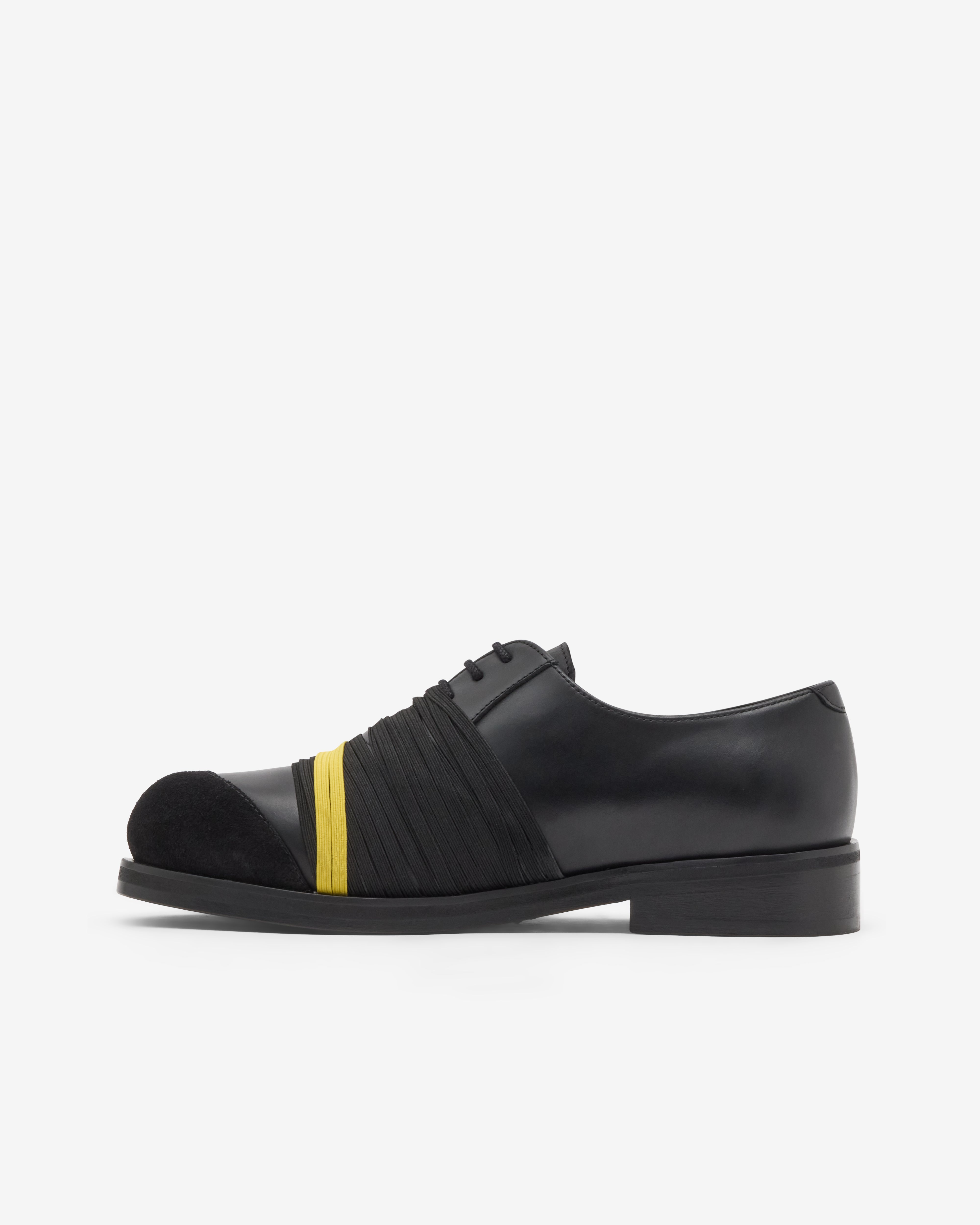 Stefan Cooke: Men's Elastic Biker Derby (Black) | Dover Street