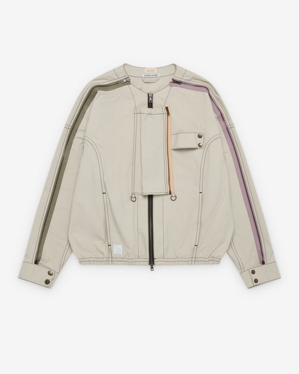 Stefan Cooke - Men's Airshow Windbreaker - (Beige)