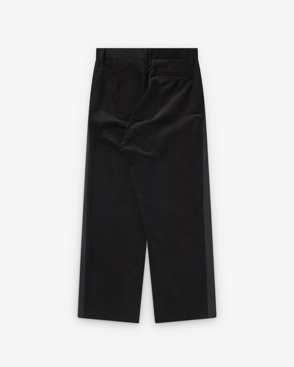 Stefan Cooke - Men's Corded Tux Trouser - (Black)