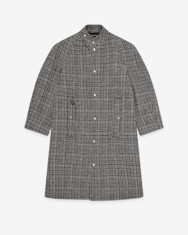 Stefan Cooke - Men's Doctor's Parka - (Grey Check)