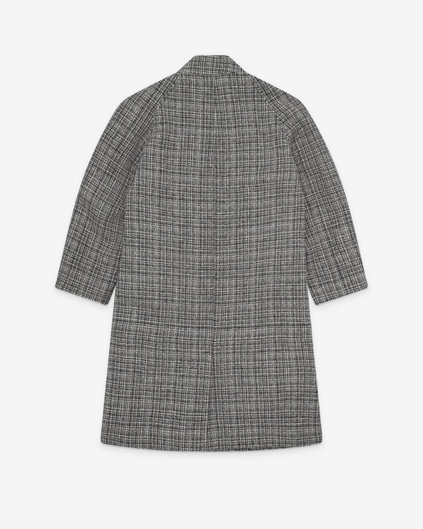 Stefan Cooke - Men's Doctor's Parka - (Grey Check)