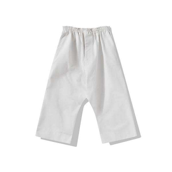 Stefan Cooke - Cropped Trousers - (White)