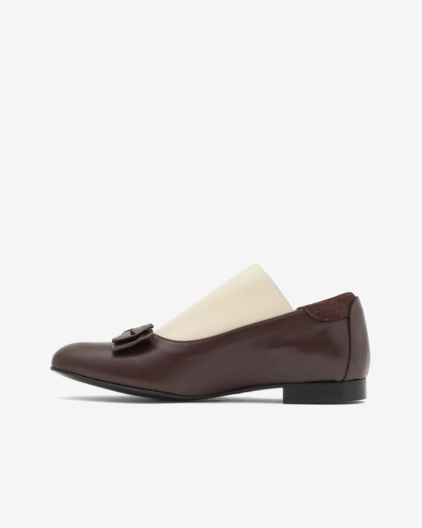 Stefan Cooke - Men's Elastic Opera Shoe - (Brown)