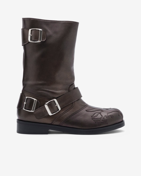 Stefan Cooke - Men's Pegasus Biker Boot - (Brown)