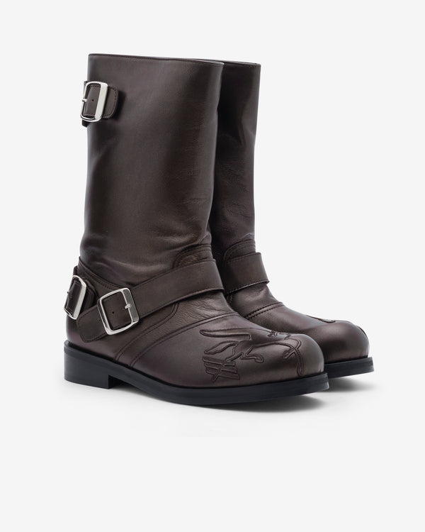Stefan Cooke - Men's Pegasus Biker Boot - (Brown)