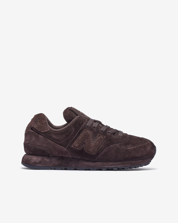 Stone Island - Men's New Balance Ghost 574 - (Dark Brown)