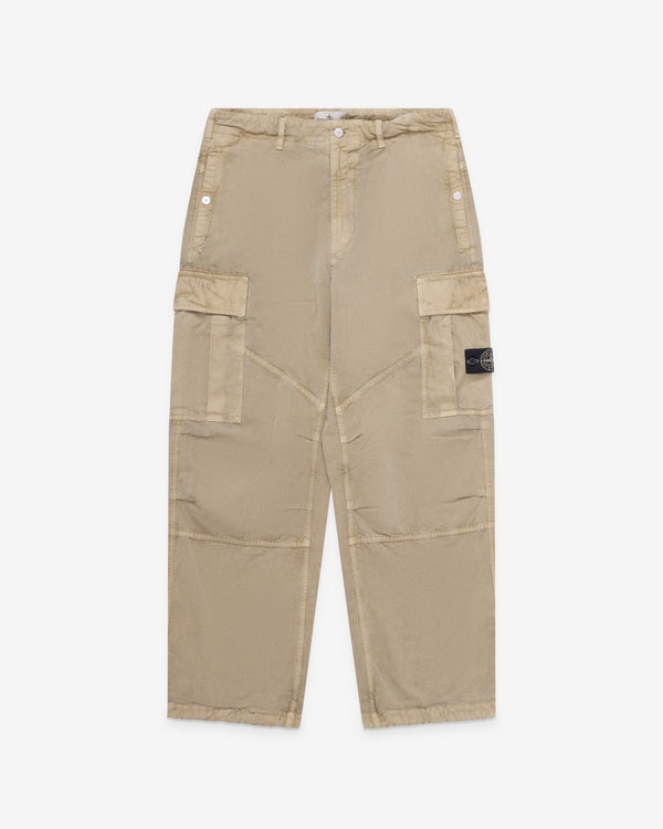 Stone Island - Men's Faded Cargo Trousers - (Beige)