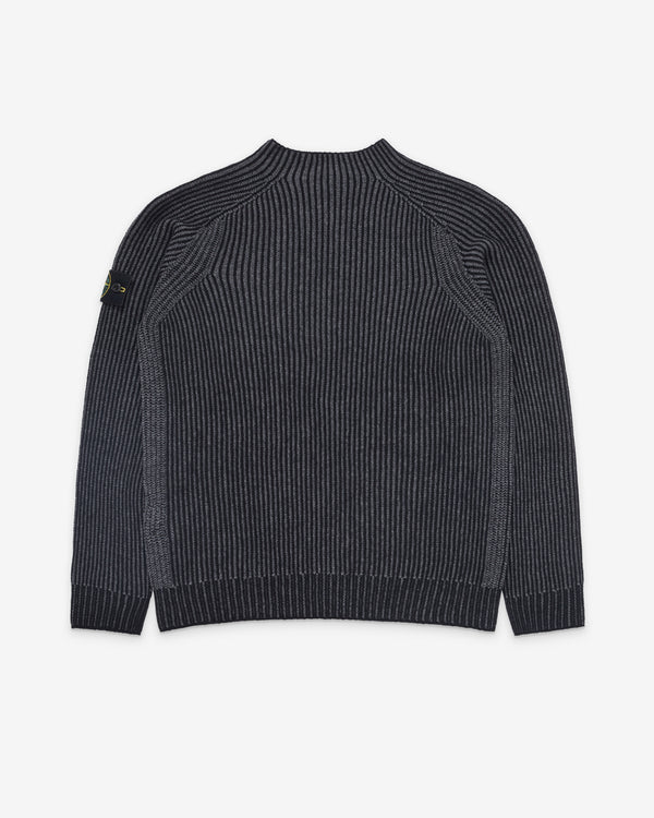 Stone Island - Men's Mock Neck Crew - (Faded Black)