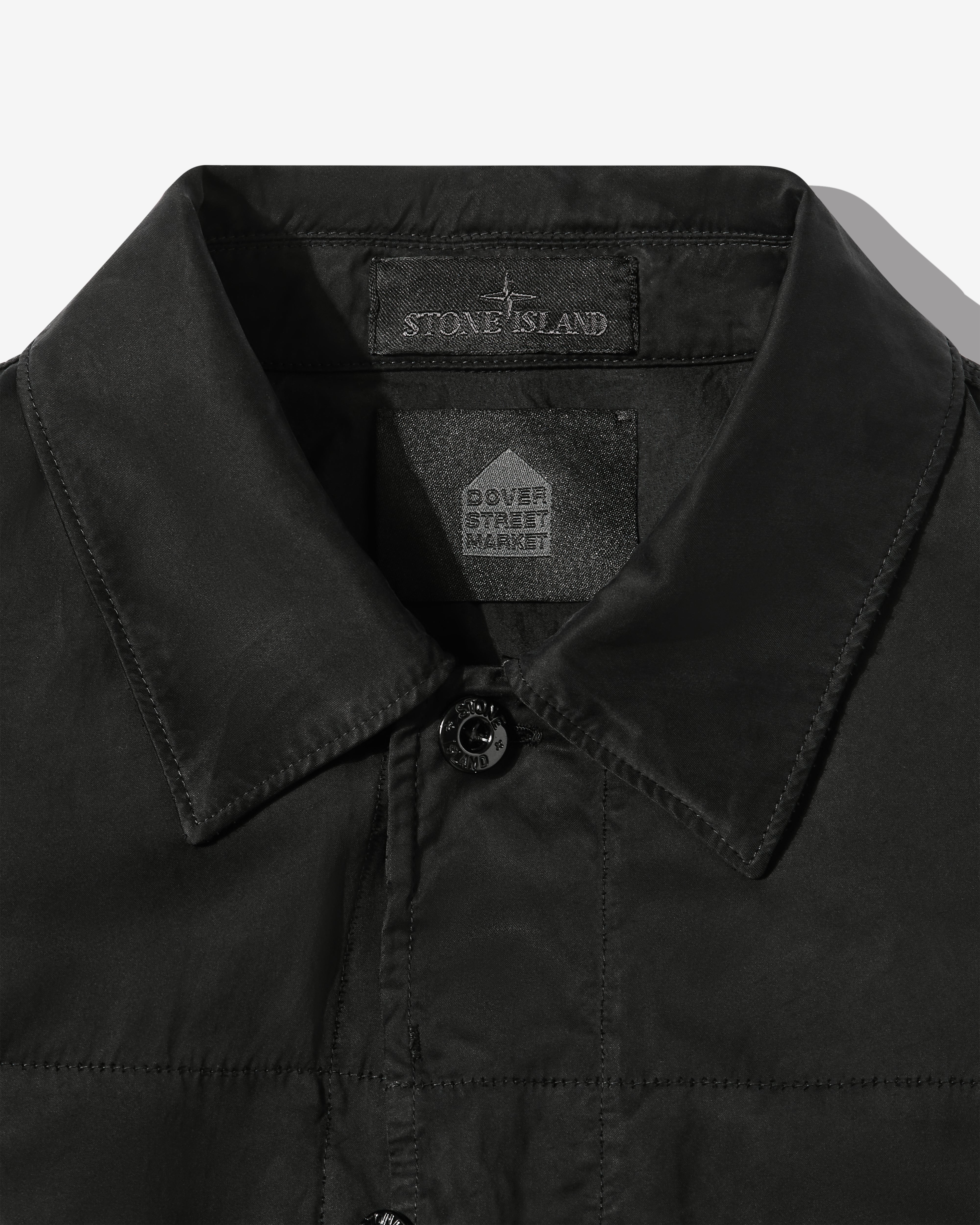 Stone Island - DSM Men's Ghost Piece Overshirt - (Black)