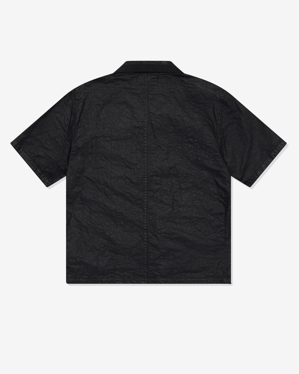 Stone Island - Men's 1/4 Shirt Badge - (Black)