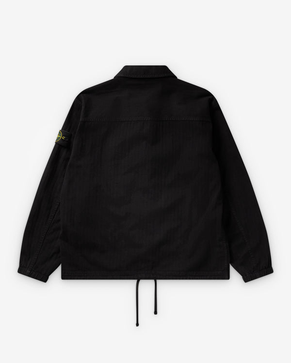 Stone Island - Men's Drawstring Shirt - (Black)