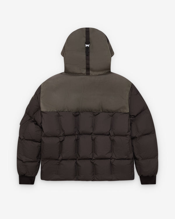 Stone Island - Men's Crinkle Reps Garment Dyed Down Jacket - (Lead Grey)