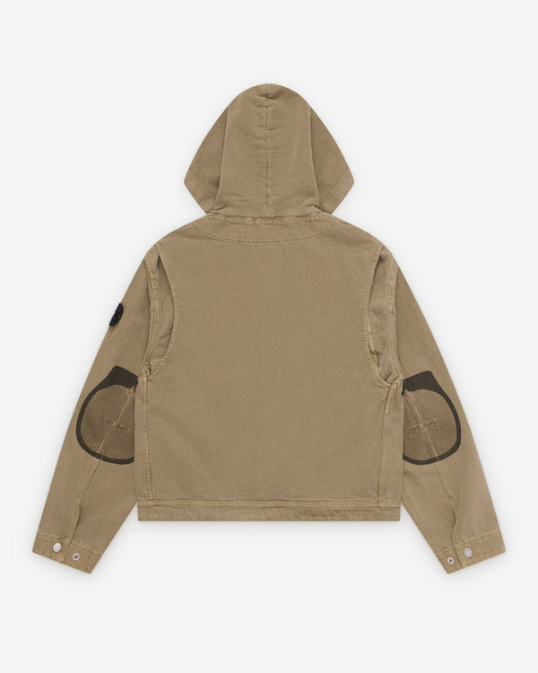 Stone Island - Men's Gabardine-TC Hooded Jacket - (Khaki)