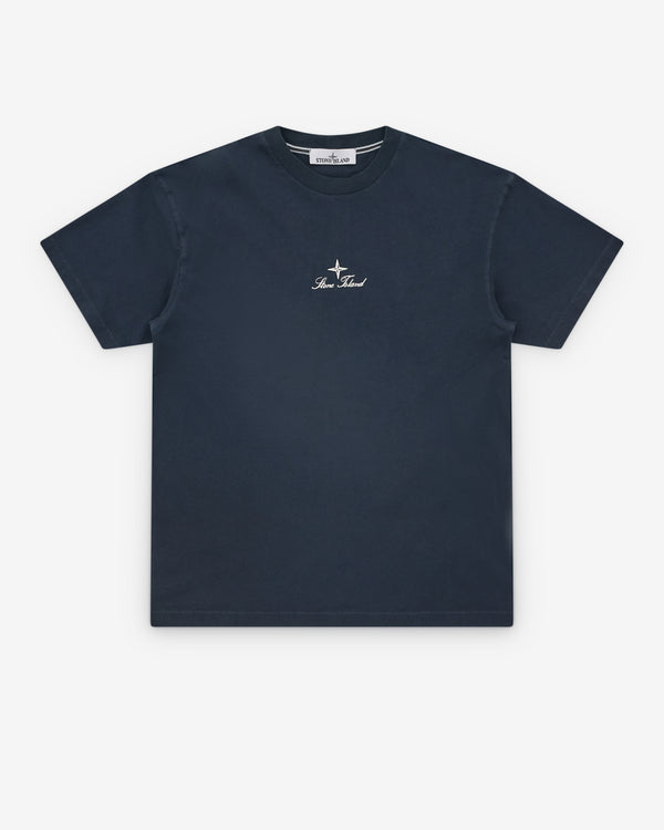 Stone Island - Men’s Multiaxial_Sashiko T-Shirt - (Navy Blue)