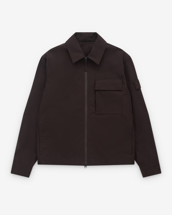 Stone Island - Men’s Ghost Canvas Jacket - (Dark Brown)
