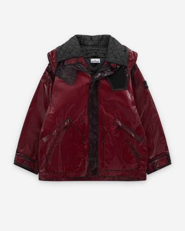 Stone Island - Men's Prismatic Hooded Parka - (Dark Burgundy)