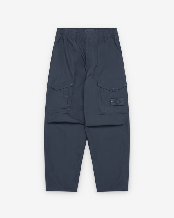 Stone Island - Men's Canvas_S.I. Ghost Trousers - (Slate Blue)