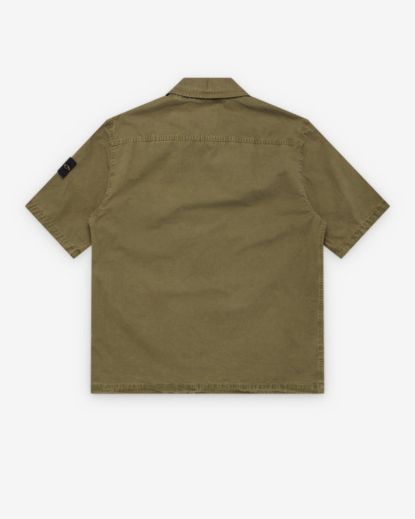 Stone Island - Men's Short Sleeve Shirt - (Olive)