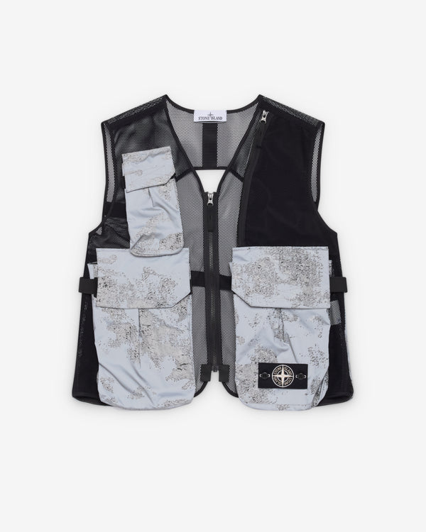 Stone Island - Men's Reflective Vest - (Grigio)